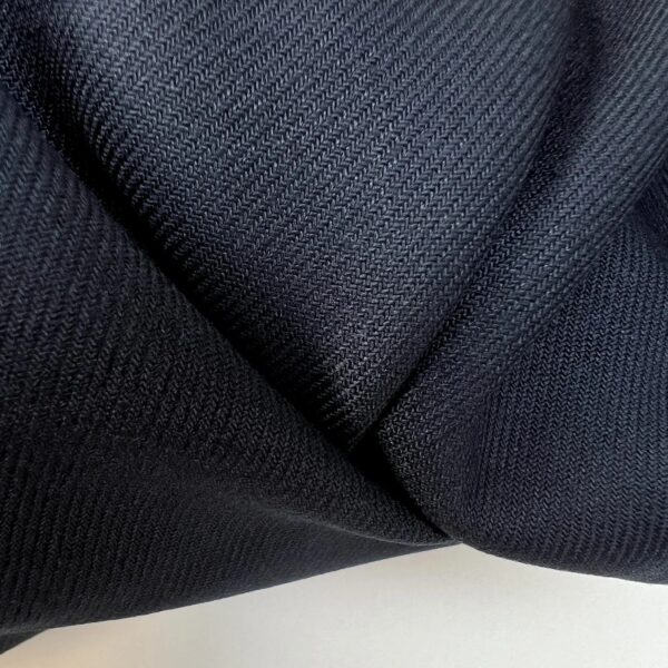 Coupon - 50cm - Twill viscose Ecovero - Navy