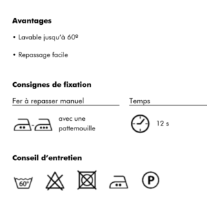 Entoillage thermocollant - F220/326 - Foncé<b class="prixprod"><br>9 €/m</b> – Image 7