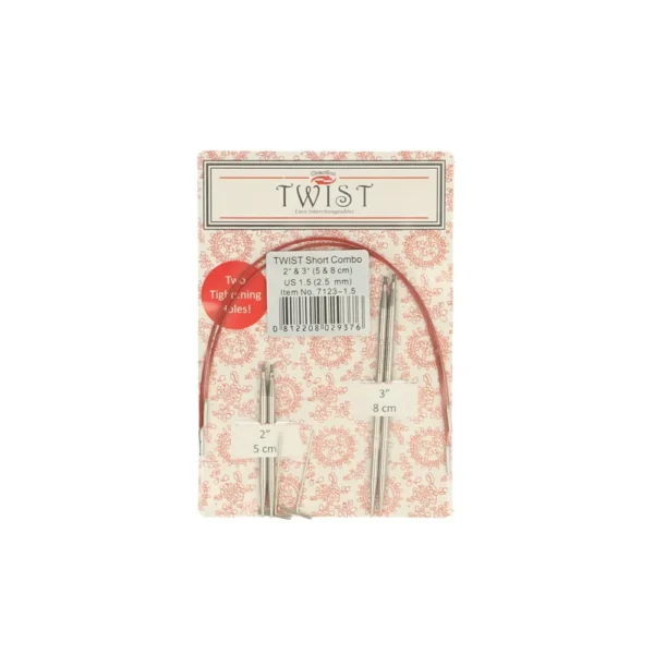 TWIST SHORT COMBO - 2.5mm / 5 & 8cm
