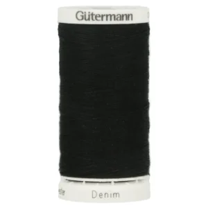 Fil Denim 100% polyester - 100m - Noir - 1000 – Image 2