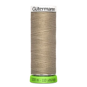 Fil rpet 100% polyester recycle - 100m  - Lin - 464 – Image 2