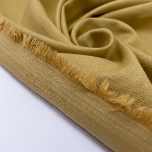 Beige ocre Cotton/linen <b class="prixprod"><br>35 €/m</b> – Image 4