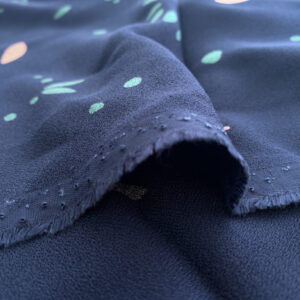 Coupon - 25cm - Vera Crêpe - Petal indigo night – Image 4