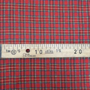 Tartan Highland Flame  – Tweed de coton carreaux écossais<b class="prixprod"><br>30€/m</b> – Image 5