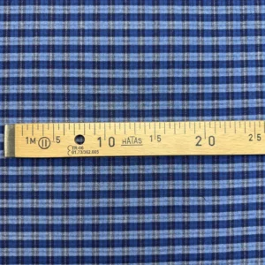 Highland Navy – Flanelle Tartan Coton<b class="prixprod"><br>33€/m</b> – Image 5