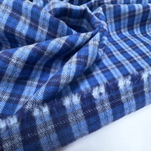 Highland Navy – Flanelle Tartan Coton<b class="prixprod"><br>33€/m</b>