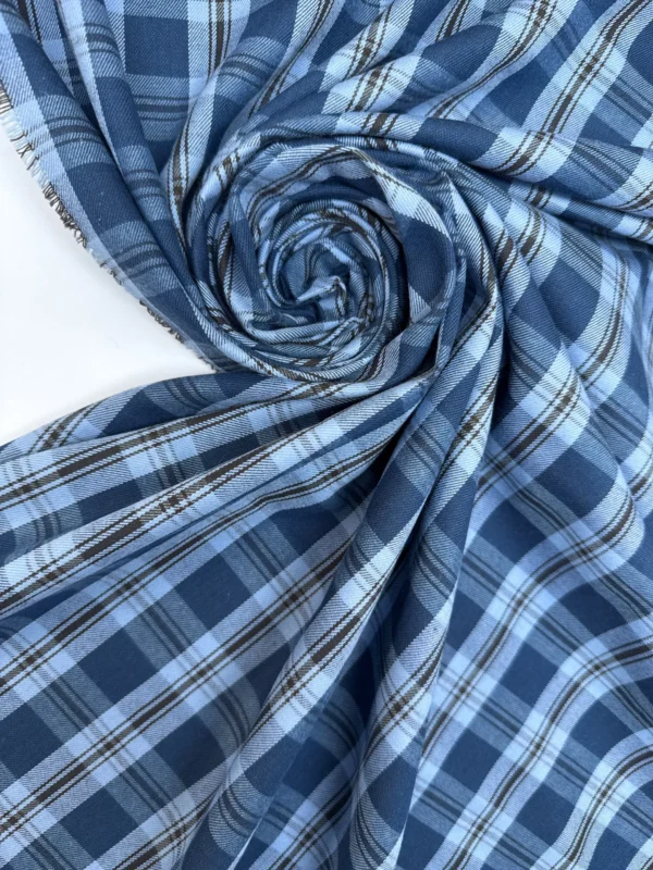 Tartan Highland Mist  – Twill de coton carreaux écossais<b class="prixprod"><br>30€/m</b>