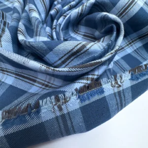 Tartan Highland Mist  – Twill de coton carreaux écossais<b class="prixprod"><br>30€/m</b> – Image 3