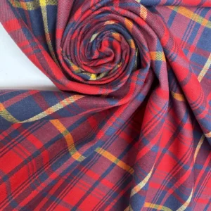 Highland Flame – Flanelle Tartan Coton<b class="prixprod"><br>33€/m</b> – Image 2