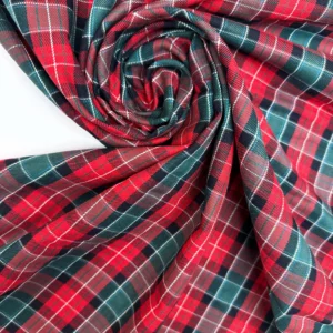 Tartan Highland Flame  – Twill de coton carreaux écossais<b class="prixprod"><br>30€/m</b>