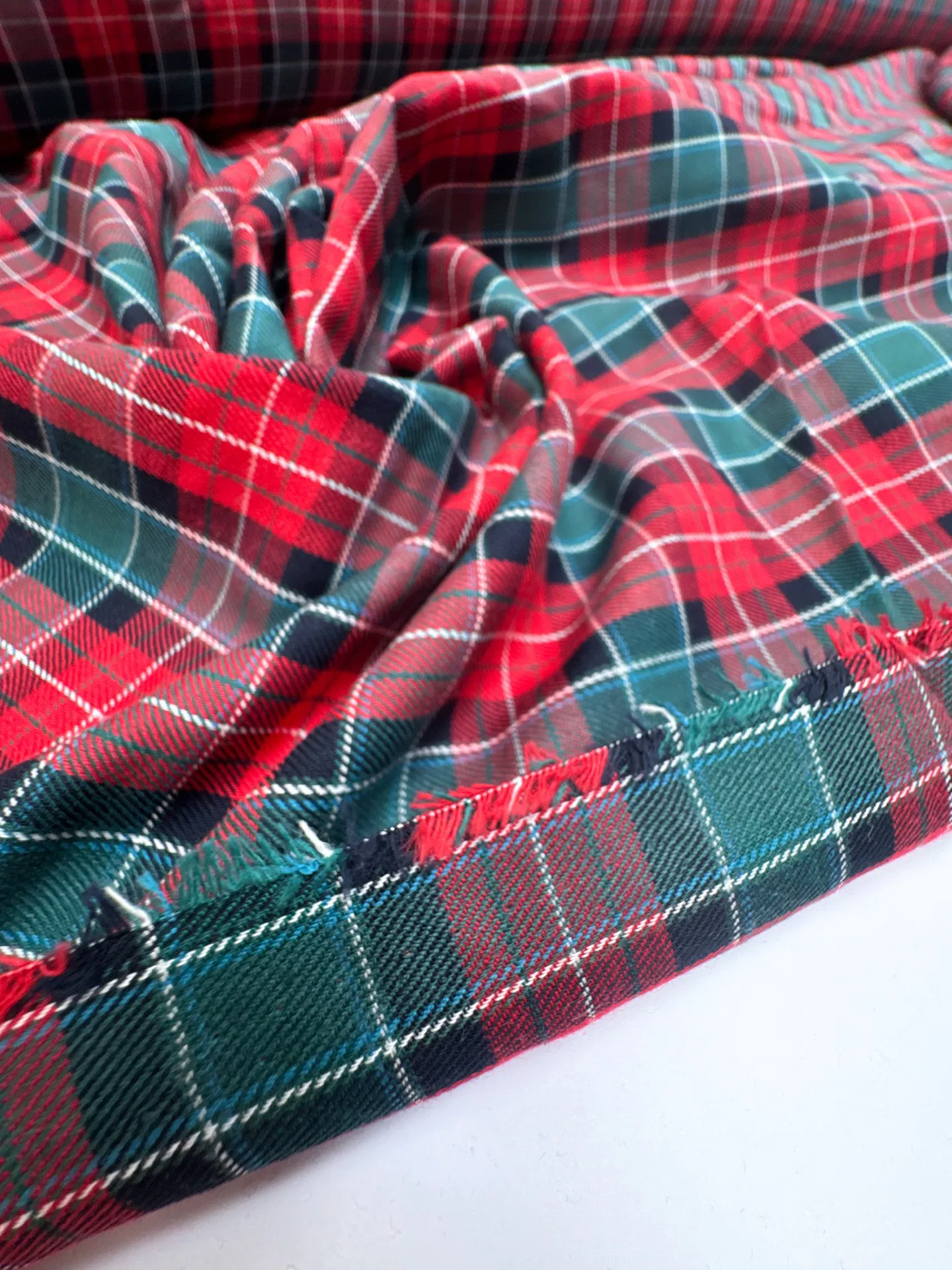 Tartan Highland Flame – Twill de coton carreaux écossais<b class="prixprod"><br>30€/m</b> – Image 3