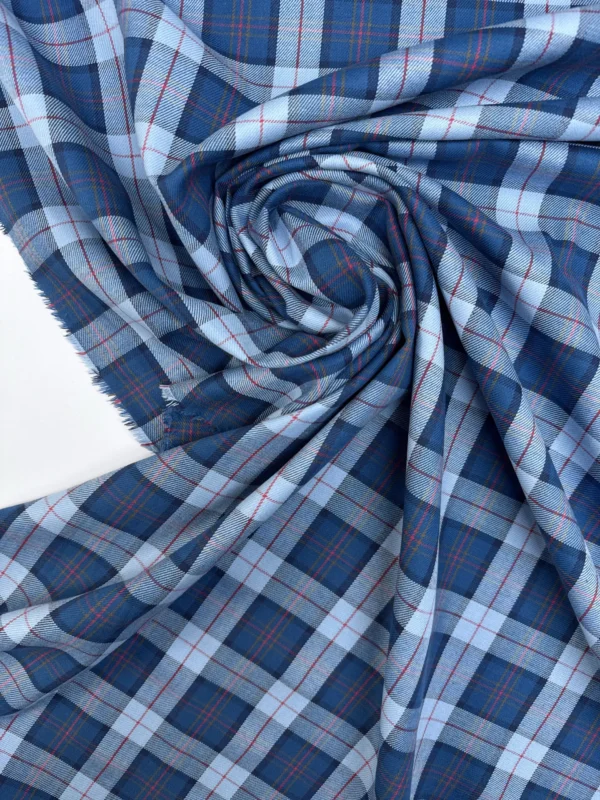 Tartan Highland Breeze  – Twill de coton carreaux écossais<b class="prixprod"><br>30€/m</b>