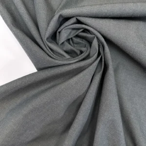 Milano Stripe Denim – Laine & Coton Italien Gris Noir <b class="prixprod"><br>35€/m</b> – Image 2