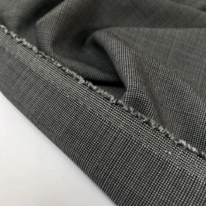 Tweed Ravenna – Laine gris noir pied-de-poule <b class="prixprod"><br>40 €/m</b> – Image 3
