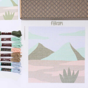 Kit broderie canevas Fukuri – Désert – Image 2
