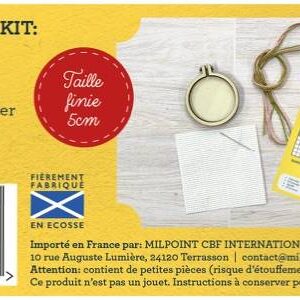 Mini kit point de croix – Tulipe dans mes pensées – The Crafty Kit Company (Écosse) – Image 4