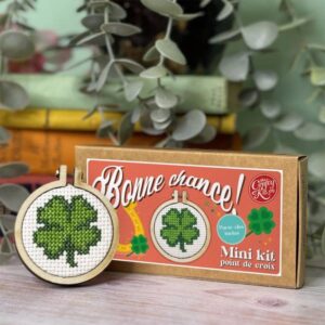 Mini kit point de croix – Bonne chance – The Crafty Kit Company (Écosse) – Image 8