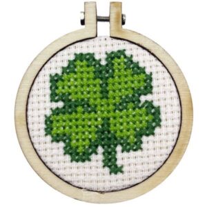 Mini kit point de croix – Bonne chance – The Crafty Kit Company (Écosse) – Image 3