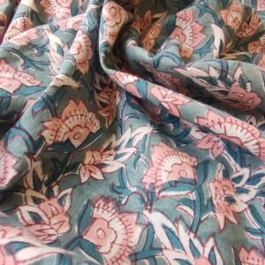 Cyrelle Flora – Block Print <b class="prixprod"><br>23 €/m</b>
