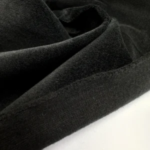 Velours velvet - Ras - Noir galaxy <b class="prixprod"><br>34 €/m</b> – Image 3