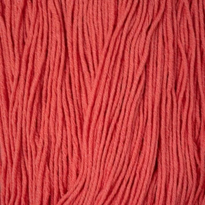 Pelote de laine Gepard CottonWool 5 Organic 208 Corail, fil aran corail en coton biologique et mérinos extrafine, chez Atelier Léonie