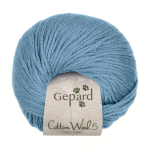 Gepard – CottonWool 5 Organic – Bleu acier  – 732