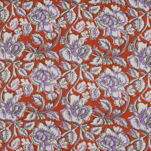 Coton block print – Violette <b class="prixprod"><br>23 €/m</b>