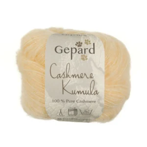 Fil cachemire Gepard Cashmere Kumula coloris Vanille
