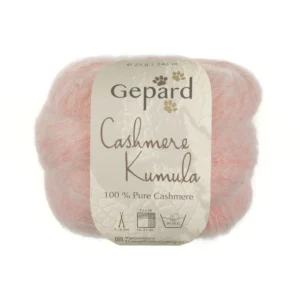 Fil cachemire Gepard Cashmere Kumula coloris Rose pâle