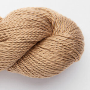 Écheveau SAMI Amano Macadamia 1818 beige noisette en coton Pima bio pour tricot et crochet