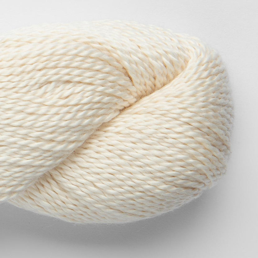 Écheveau SAMI Amano Natural White 1800 en coton Pima bio péruvien pour tricot et crochet