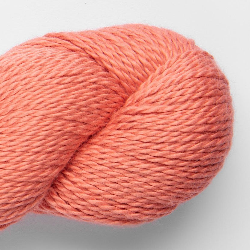Écheveau SAMI Amano Coral 1808 corail en coton Pima biologique pour tricot et crochet
