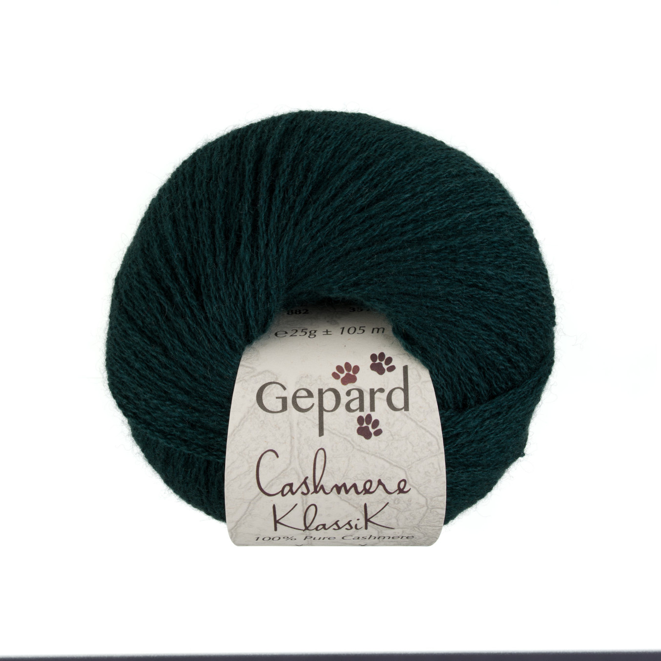 gepard cashmere klassik bottle green coloris 882 atelier leonie 01