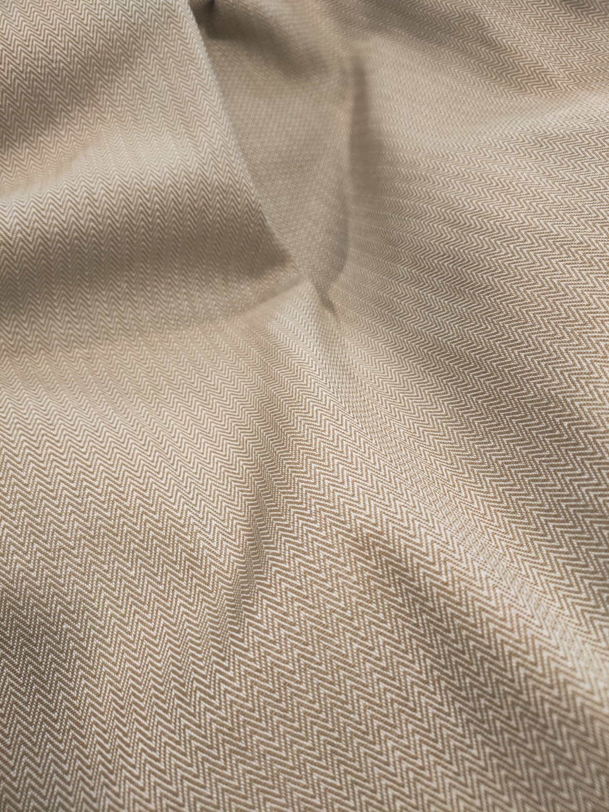 chevron coton bio reversible camel ecru cybitex atelier leonie 03