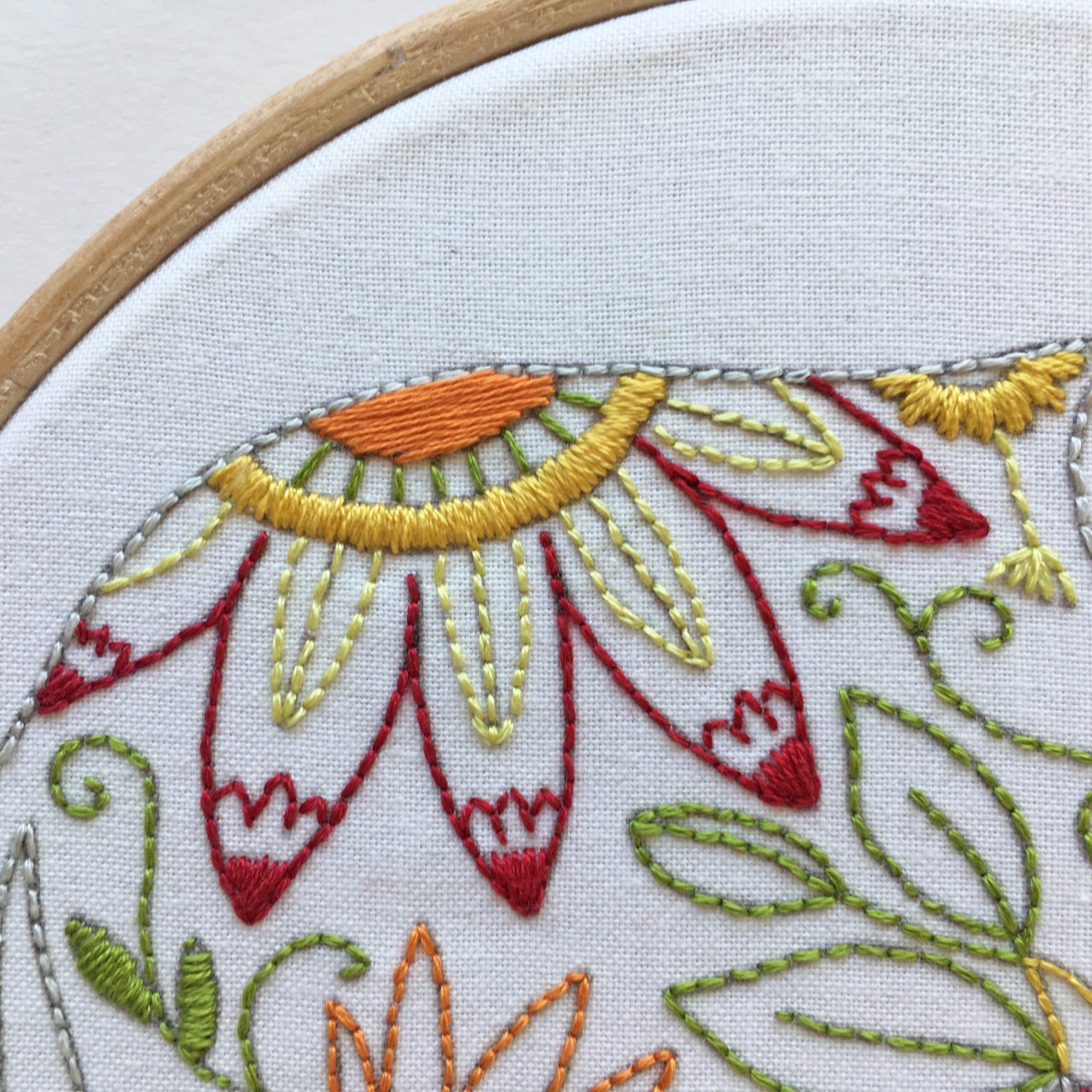 kit broderie elephant cinnamon stitching atelier leonie 02