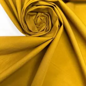 popeline de coton jaune et brun 2430000020728 atelier leonie 01